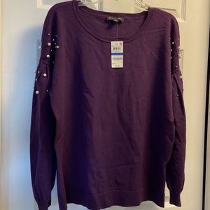 CLEARANCE**INC PEARL PULLOVER TOP